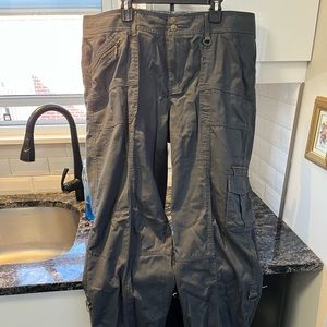 Grey Cargo Pants